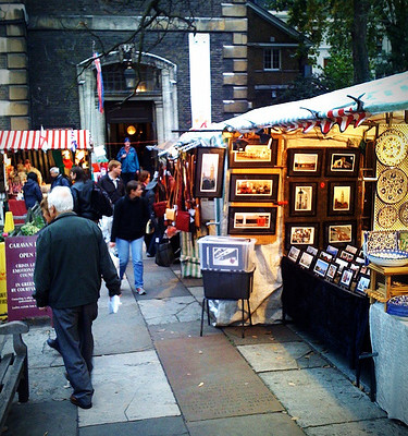 Picadilly Market. Foto Glitter Green