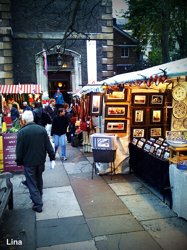 Picadilly Market. Foto Glitter Green