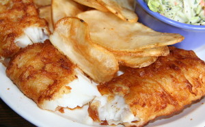 Sea Shell: fish and chips
